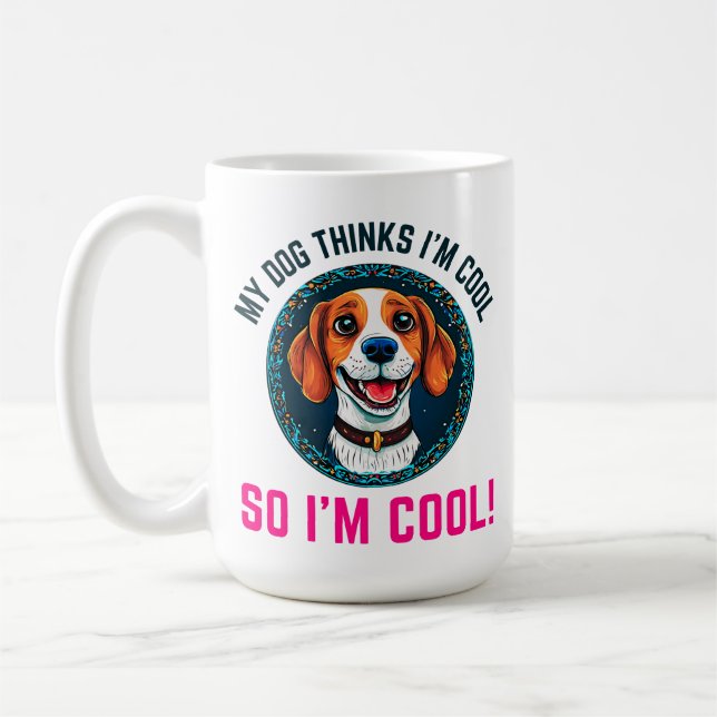 Niedlicher Beagle Kaffeetasse (Links)