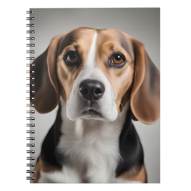 Niedlicher Beagle Notizblock (Vorderseite)