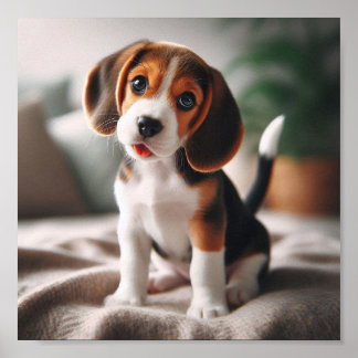 Niedlicher Beagle Poster
