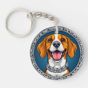 Niedlicher Beagle Schlüsselanhänger