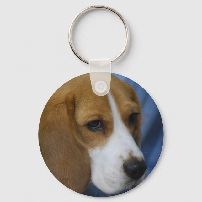 Niedlicher Beagle Schlüsselanhänger (Vorderseite)