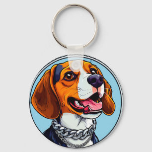 Niedlicher Beagle Schlüsselanhänger