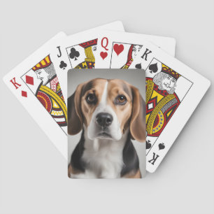 Niedlicher Beagle Spielkarten