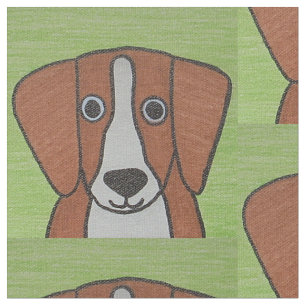 Niedlicher Beagle Stoff