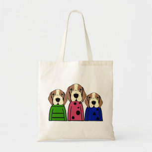 Niedlicher Beaglefamilienhund Tragetasche