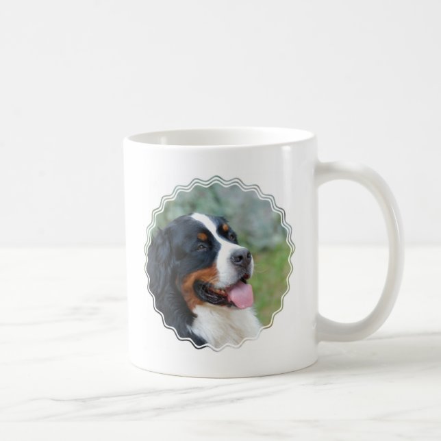 Niedlicher Bernese Gebirgshund Kaffeetasse (Rechts)