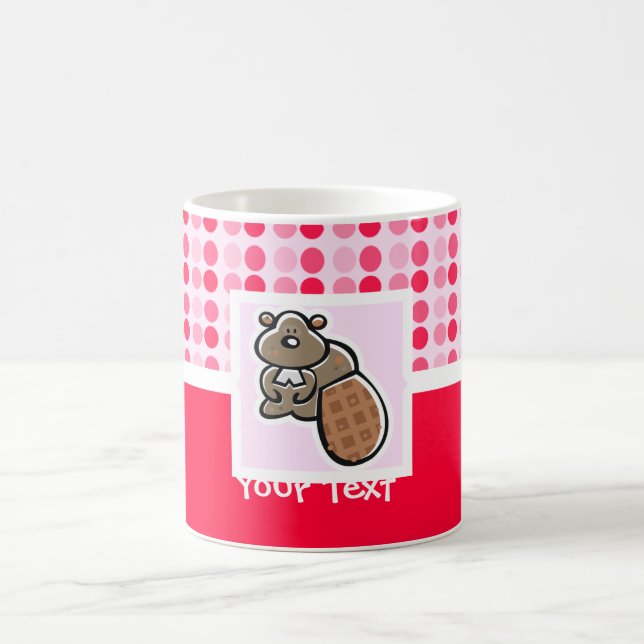 Niedlicher Biber Tasse (Mittel)