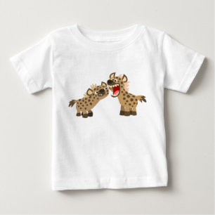 Niedlicher Big Teethed Cartoon Hyenas Baby T - Shi T-shirt