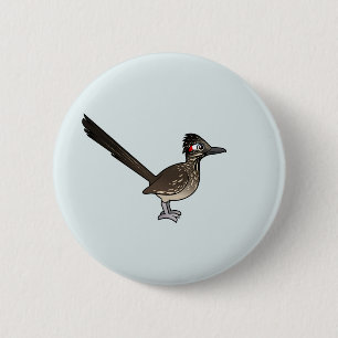 Niedlicher Birdorable Roadrunner Button