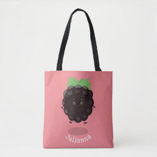 Niedlicher BlackBerry lila Cartoon