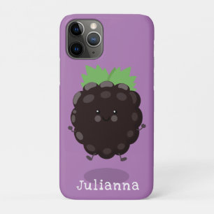 Niedlicher BlackBerry lila Cartoon Case-Mate iPhone Hülle