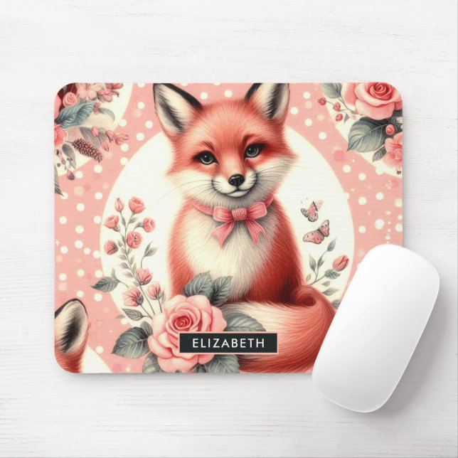 Niedlicher Bläschen-Babyfuß Mousepad (Mit Mouse)