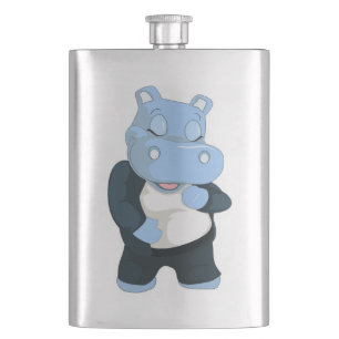NIEDLICHER BLAUE HIPPO FLACHMANN