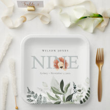 Niedlicher blauer Löwenfaden 9. Geburtstag