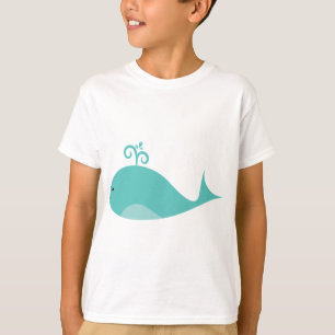Niedlicher Blauwal T-Shirt