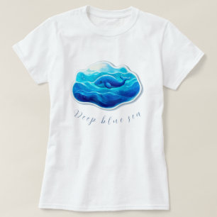 Niedlicher Blauwal T-Shirt