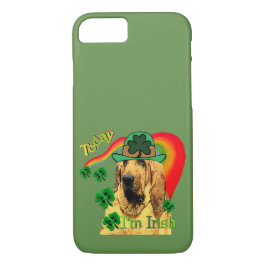 Niedlicher Bloodhound St Patricks Day Case-Mate iPhone Hülle