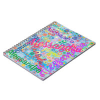 Niedlicher Blue Girly Fun Blume, beliebiger Name C