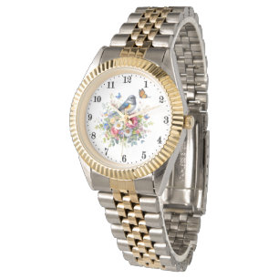 Niedlicher Blume Armbanduhr