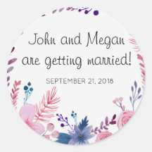 Niedlicher Blumenaufkleber