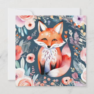 Niedlicher Blumenfuchs