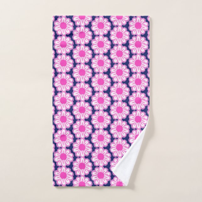 Niedlicher Blumenhintergrund Handtuch (Handtuch)