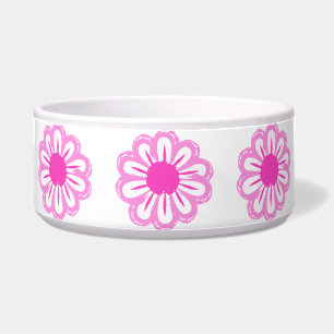 Niedlicher Blumenhintergrund Napf