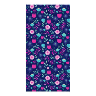 Niedlicher Blumenhintergrund Poster