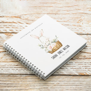 Niedlicher Blumenkorb Kindergeburtstag Gästebuch Notizbuch