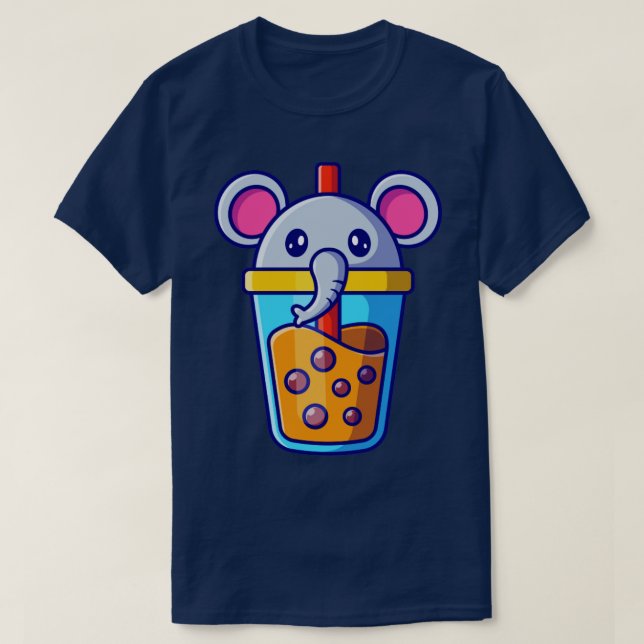 Niedlicher Boba Milk Tee Cartoon (Design vorne)