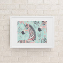 Niedlicher Boho Zebra Animal Safari Babysitter-Roo