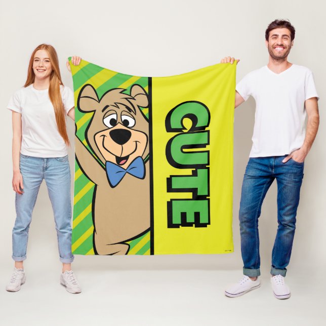 Niedlicher Boo-Boo-Bär Fleecedecke (Beispiel)