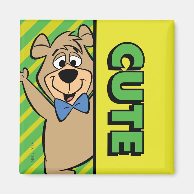 Niedlicher Boo-Boo-Bär Magnet (Vorne)