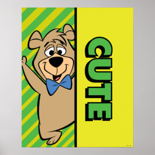 Niedlicher Boo-Boo-Bär Poster