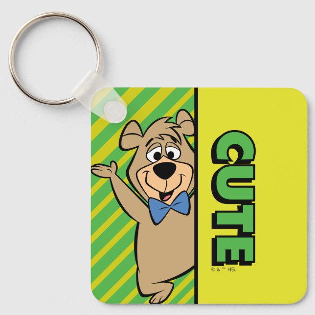 Niedlicher Boo-Boo-Bär Schlüsselanhänger (Vorderseite)