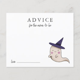 Niedlicher Boo Girl Advice zur Mommy Card