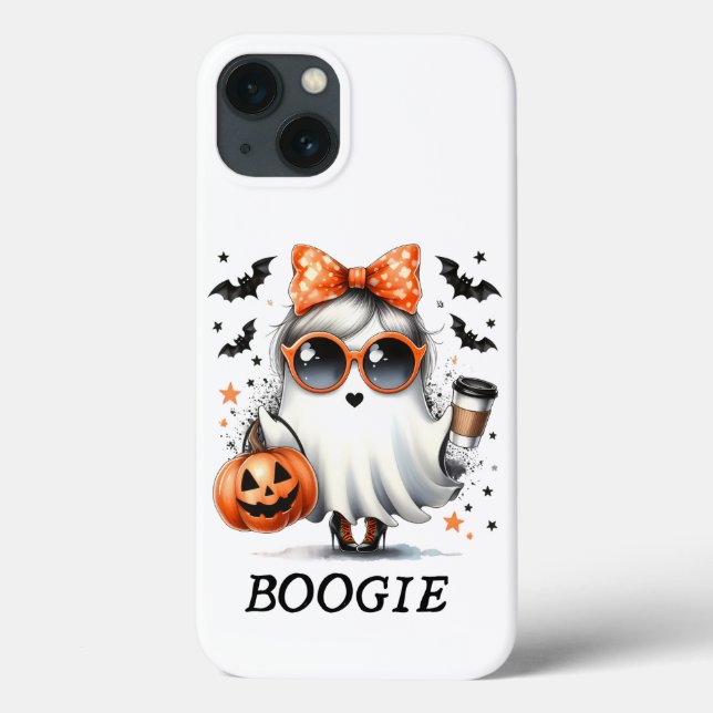 Niedlicher Boogie Ghost Halloween-Fall Case-Mate iPhone Hülle (Rückseite)