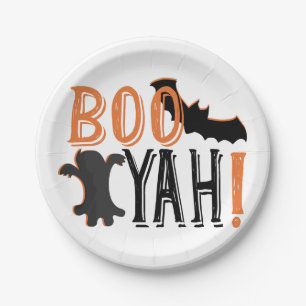 niedlicher Booyah-halloween Pappteller