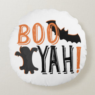 niedlicher Booyah-halloween Rundes Kissen