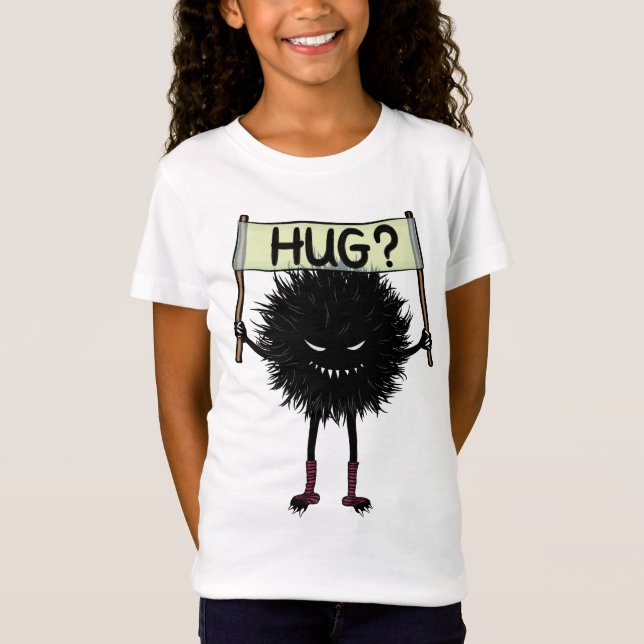 Niedlicher böser Charakter T-Shirt (Vorderseite)