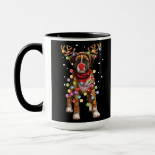 Niedlicher Boxer Dog Weihnachts-Weihnachtsgeschenk Tasse
