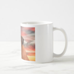 Niedlicher Boxer Hund Aquarellmalerei Art Tasse