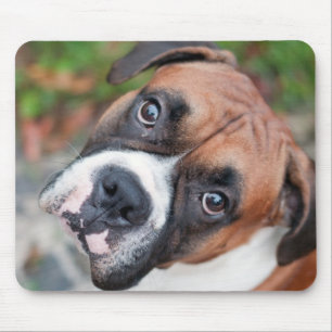 Niedlicher Boxerhund Mousepad