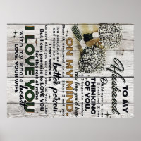 Niedlicher Brief an Ehemann | Liebliches Geschenk