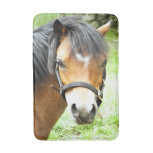 NIEDLICHER BROWN PONY BADEMATTE