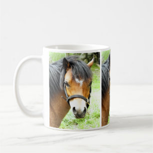 NIEDLICHER BROWN PONY KAFFEETASSE