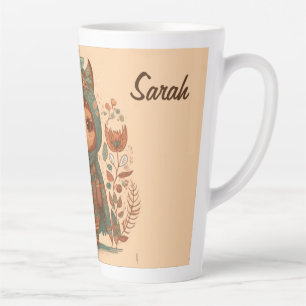 Niedlicher Brunnenkuu Milchtasse