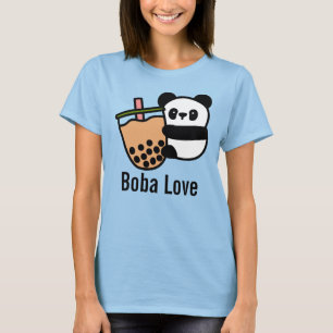 Niedlicher Bubble Tee & Panda Bär
