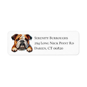 Niedlicher Bulldog Cartoon Welpe Dog Lover