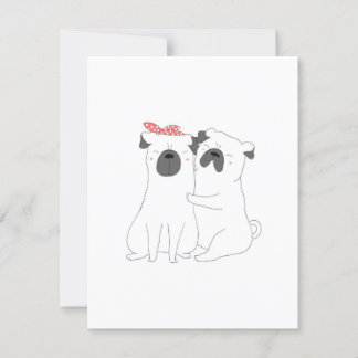 Niedlicher Bulldog| Matching Dog Lover Geschenk Einladung